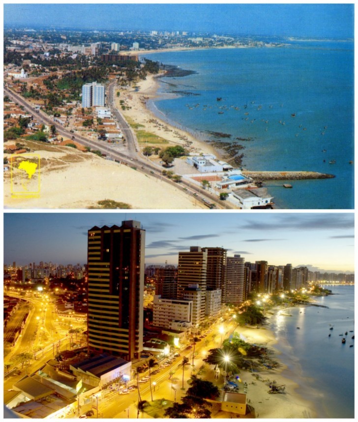 El antes y después de 11 ciudades que han pasado de pueblecitos a ‘megaurbes’