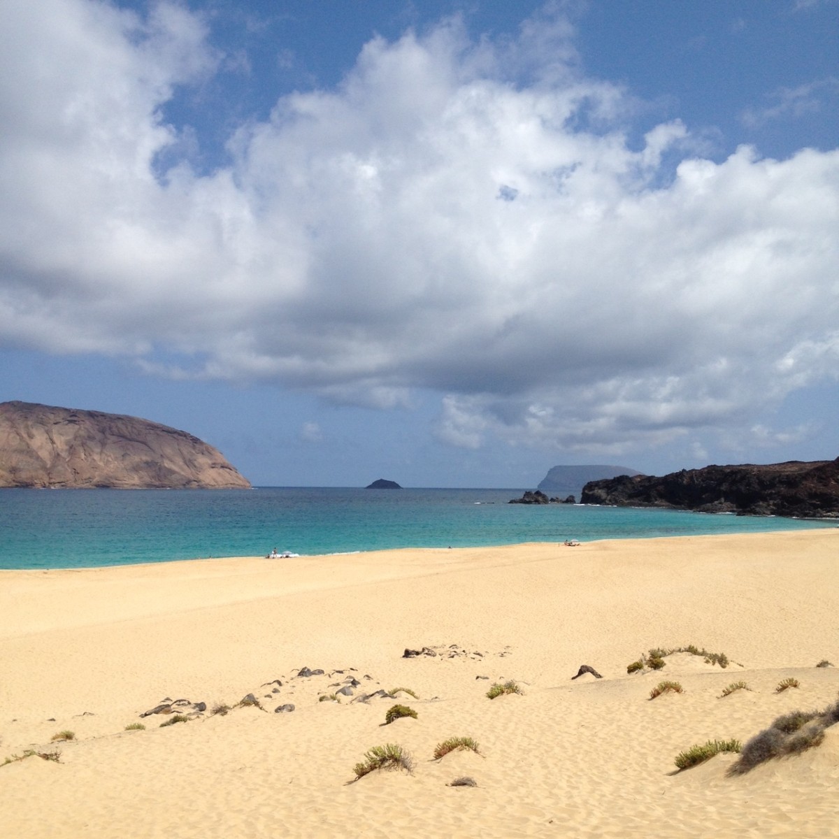 Playa Las Conchas en La Graciosa