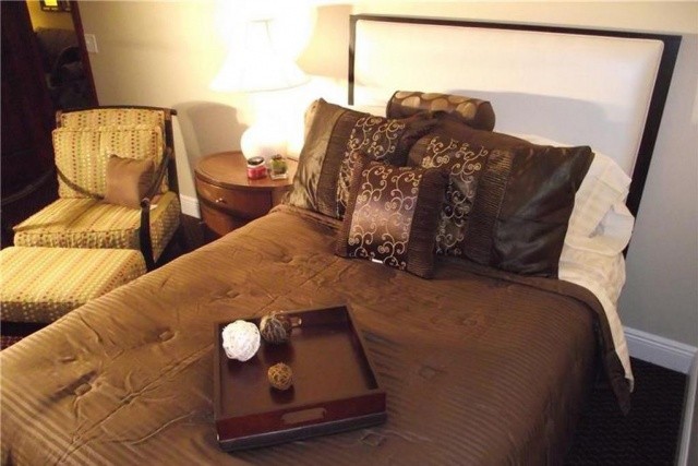Dormitorio del búnker de lujo