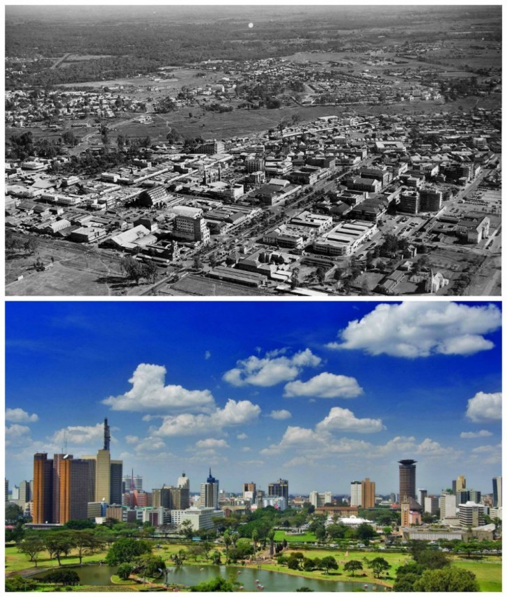 El antes y después de 11 ciudades que han pasado de pueblecitos a ‘megaurbes’