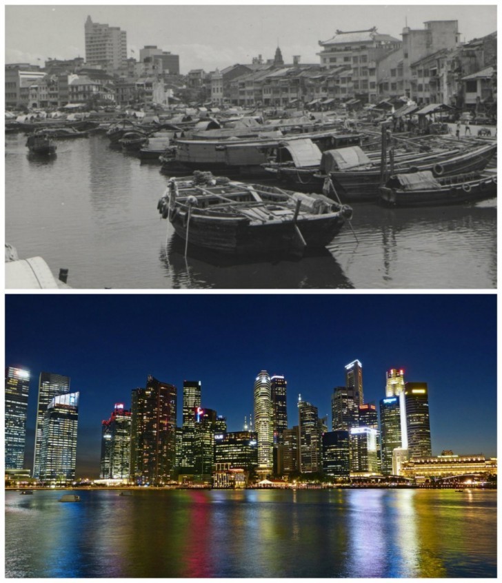 El antes y después de 11 ciudades que han pasado de pueblecitos a ‘megaurbes’