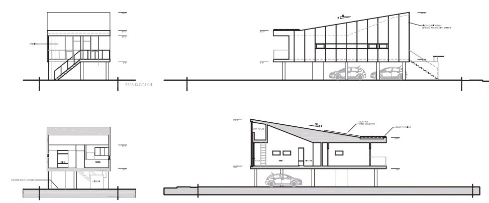 Aqui tienes 25 planos (gratis) para construir casas sostenibles de diseño