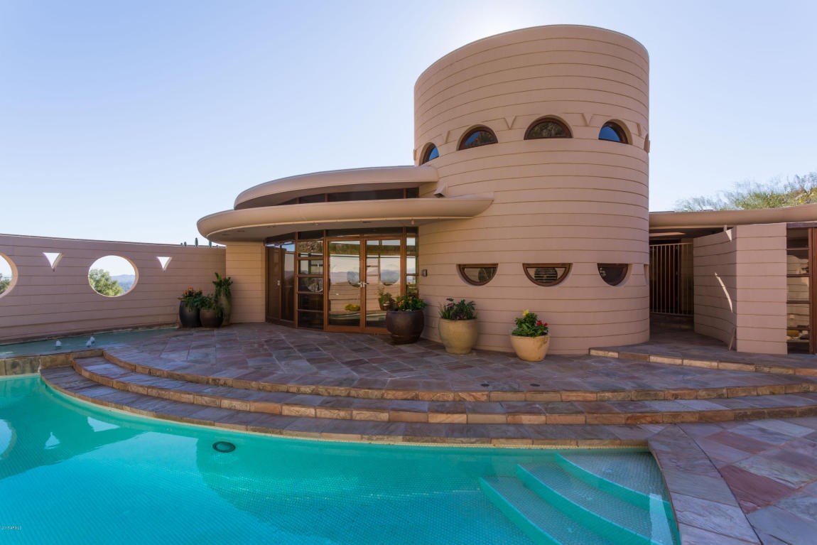 Casa diseñada por Frank Lloyd Wright