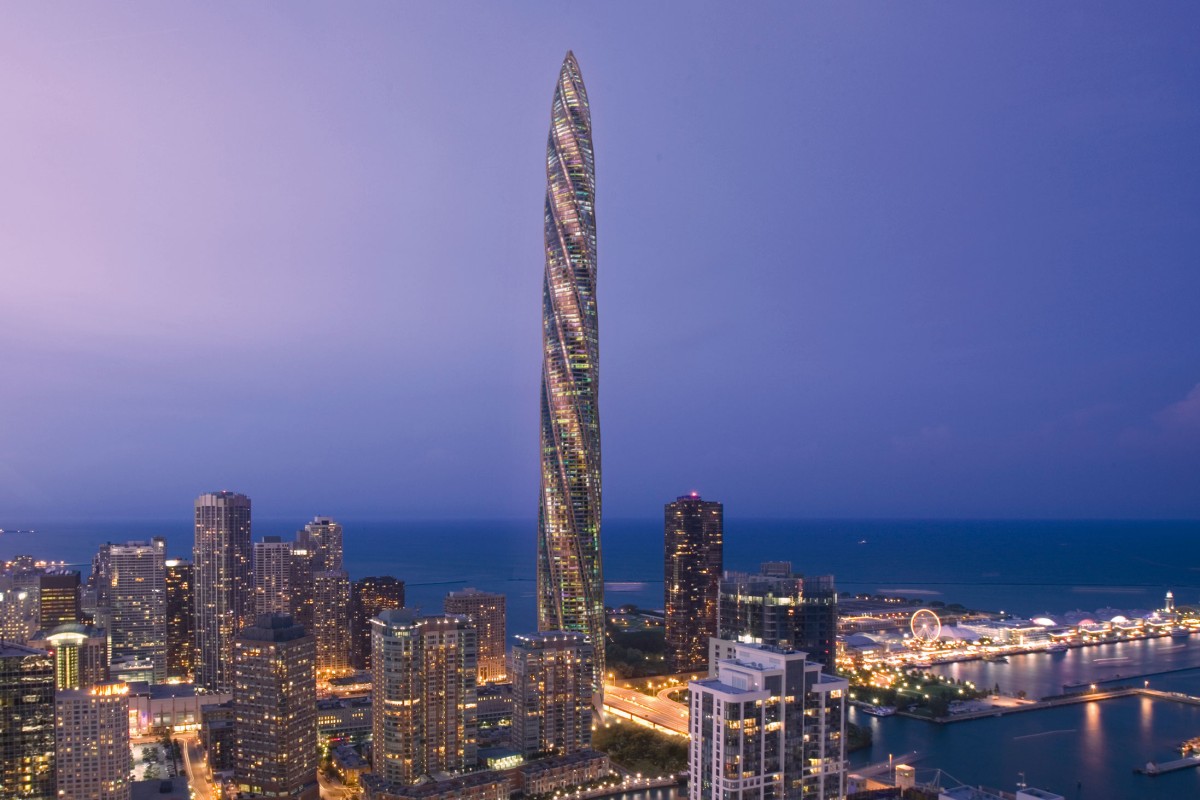 El Chicago Spire, la torre diseñada por Calatrava