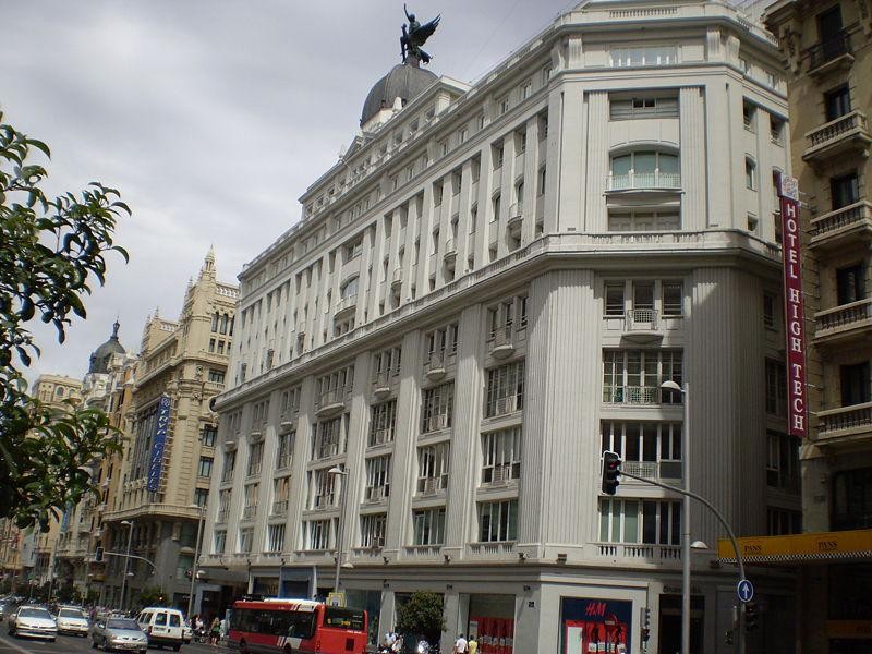 El edifico en Gran Vía 32 comprado por Amancio Ortega