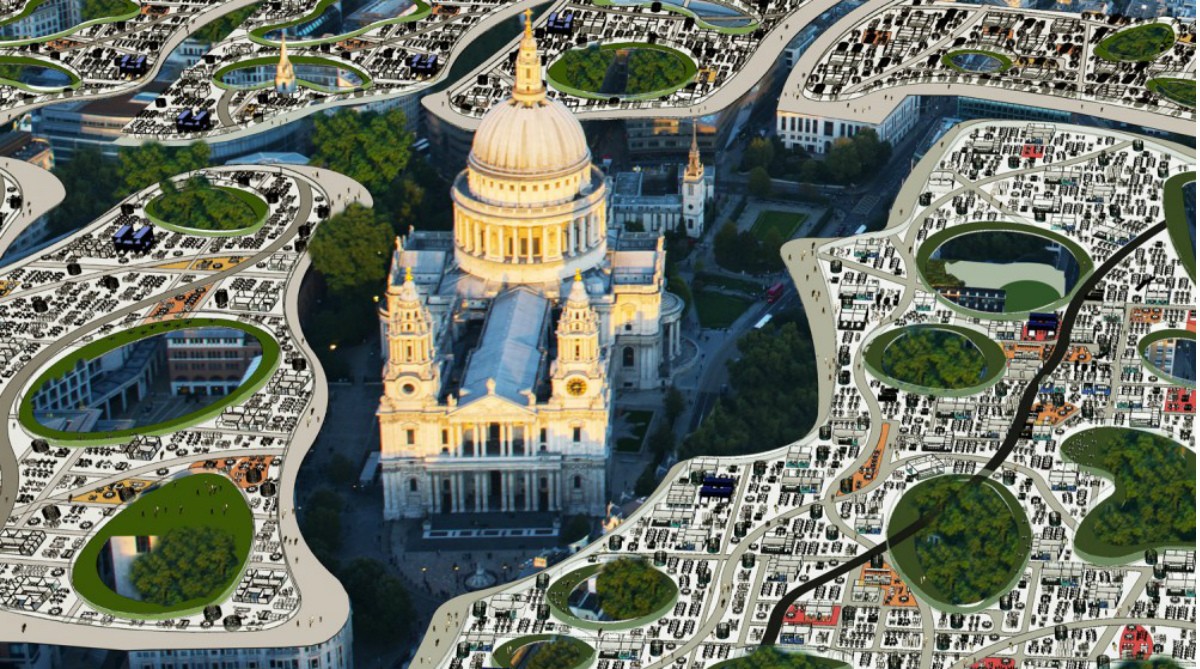 Una versión futurista de Londres