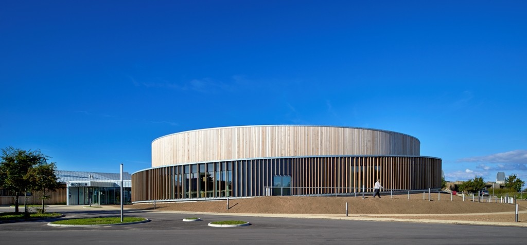 Edificio de arquitectura contemporánea en Dinamarca 