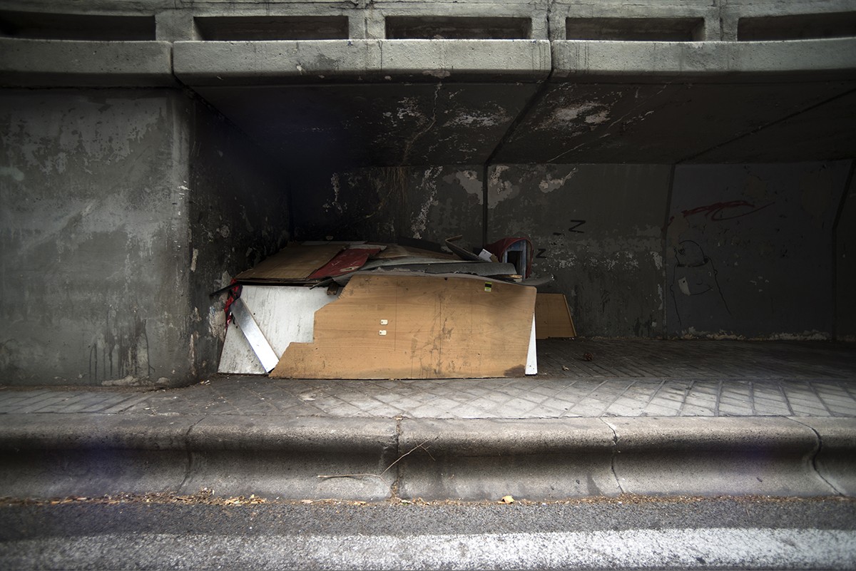 Hogar de los sin techo de Madrid
