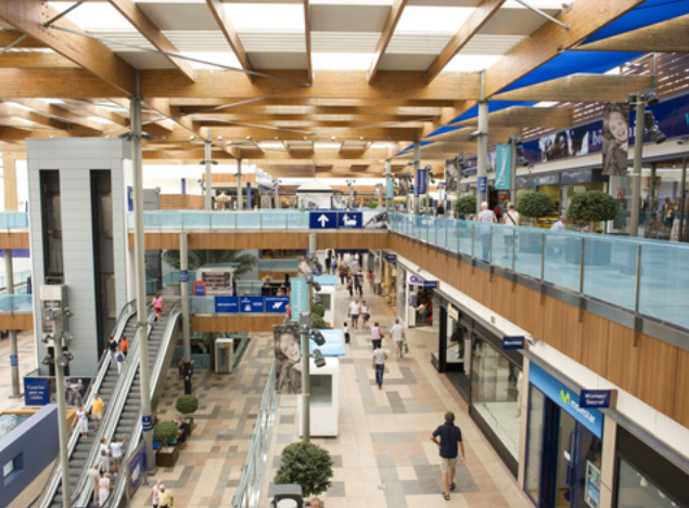 El centro comercial Habaneras de Torrevieja