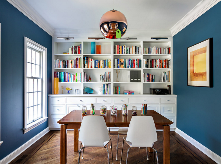 Salón comedor de estilo moderno