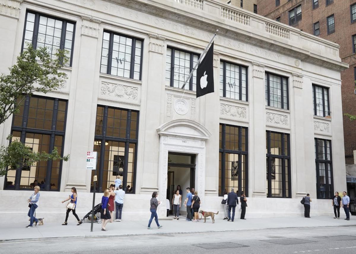 Tienda Apple en la Madison Avenue de Nueva York