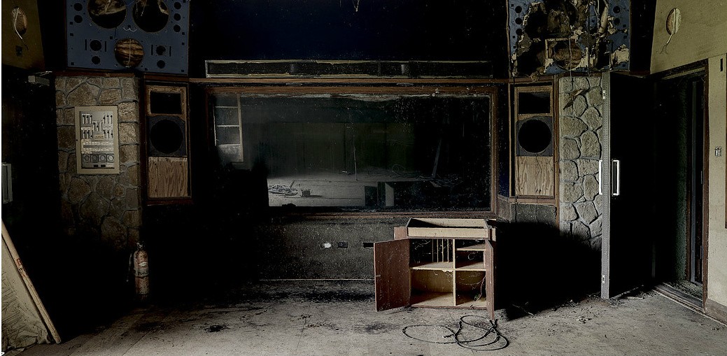 Estudio de grabación abandonado