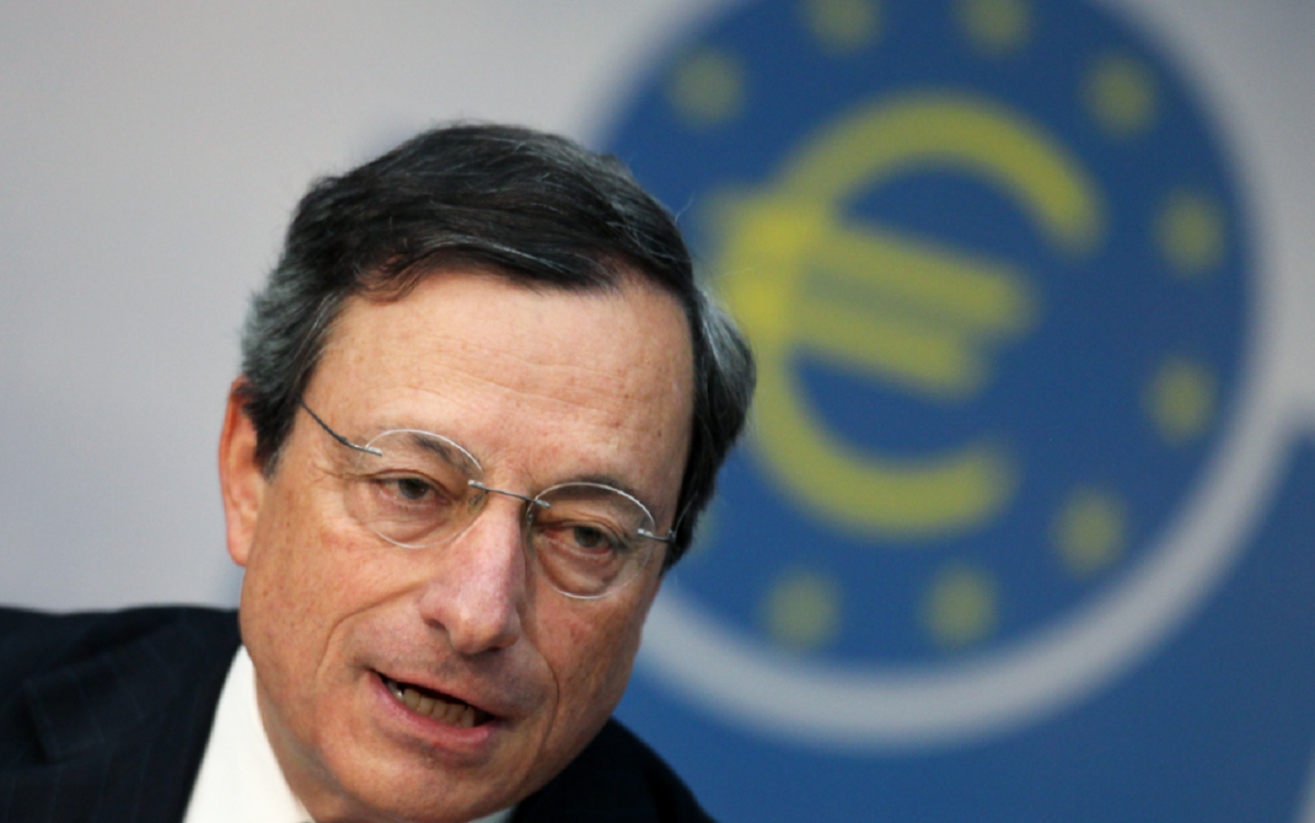 Mario Draghi, presidente de la Bce