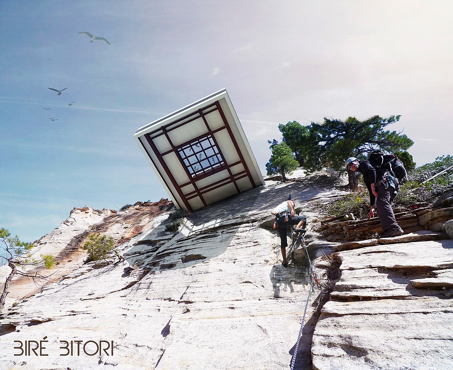 Restaurante colgante en México