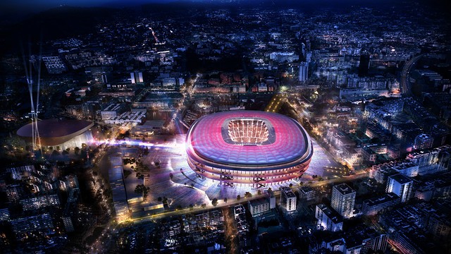 El nuevo estadio del Barcelona