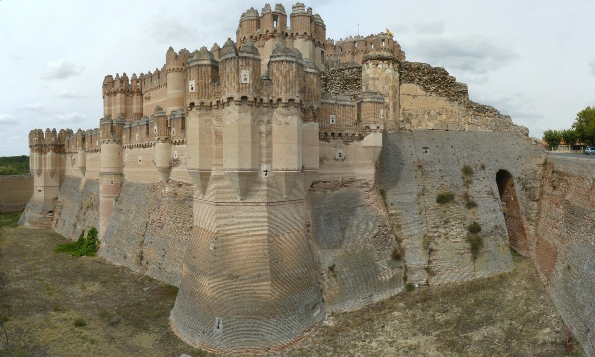 Castillo de Coca en Segovia
