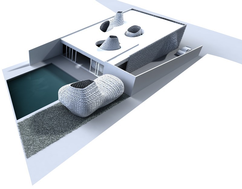 Arquitectura e impresión 3D: ladrillos de arena y sal para viviendas desmontables