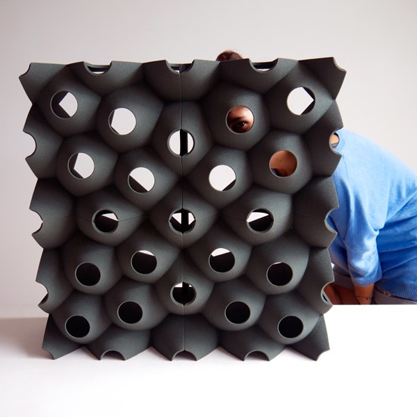 Arquitectura e impresión 3D: ladrillos de arena y sal para viviendas desmontables
