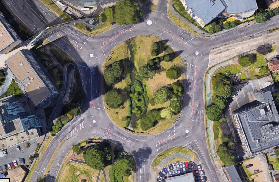 La ‘rotonda mágica’ y otras locuras del urbanismo sobre ruedas 