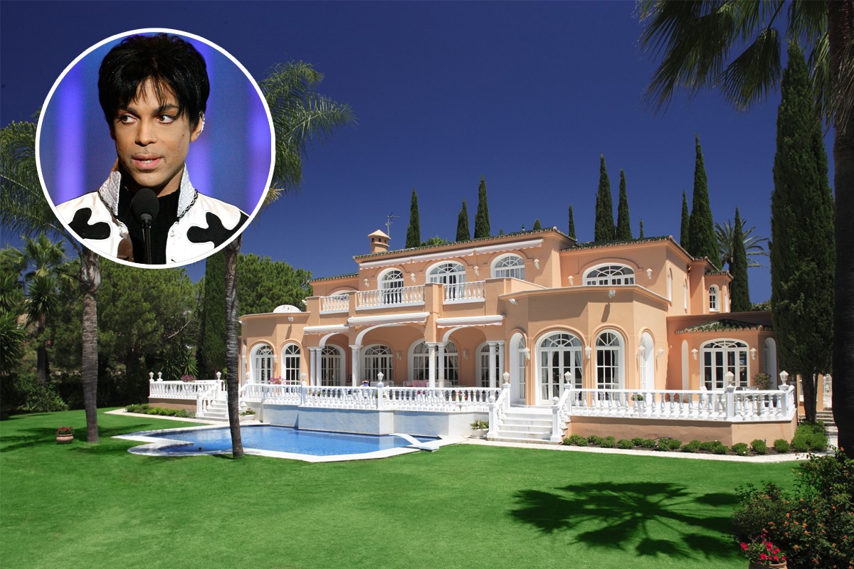 El paraíso de Prince en Marbella que sigue a la venta 20 años después