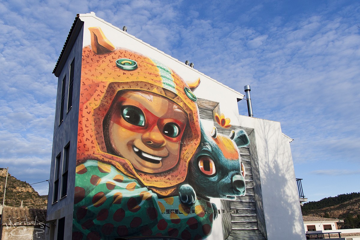 Fanzara, el pueblo en el que cada casa es una obra de arte