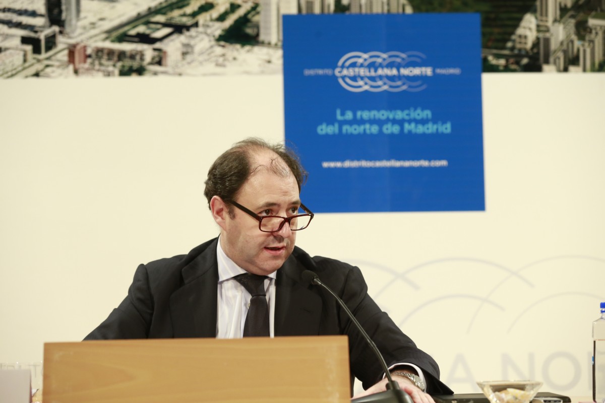 Antonio Béjar, presidente de Distrito Castellana Norte