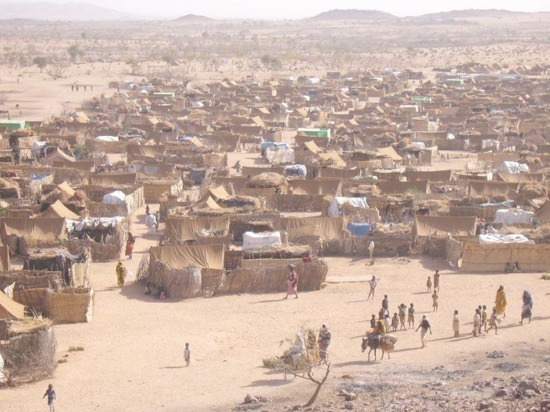 Arquitectura de los desplazados: así son las difíciles condiciones de vida en los campos de refugiados