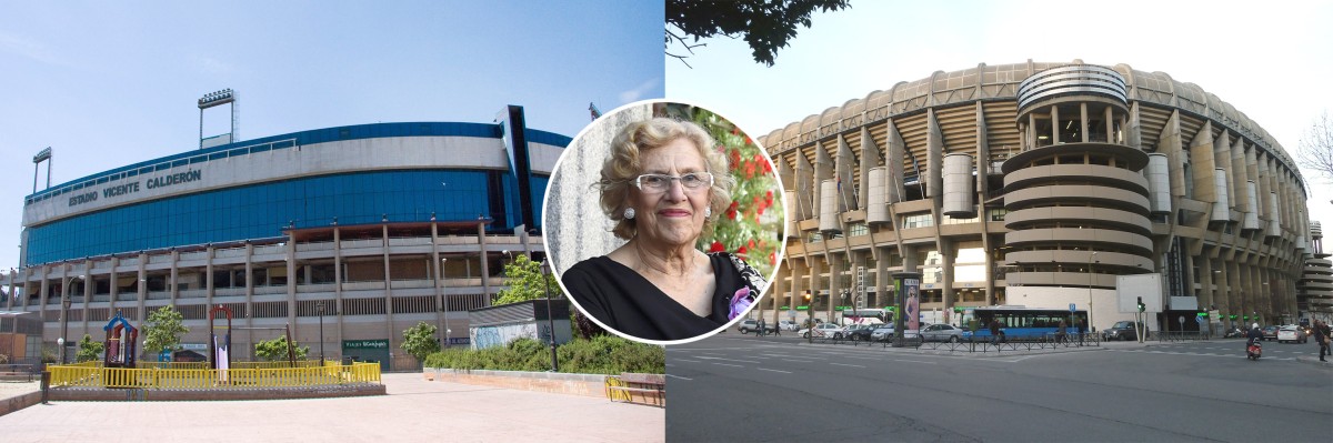 Atlético y Real Madrid logran la aprobación de Carmena para reformar sus estadios