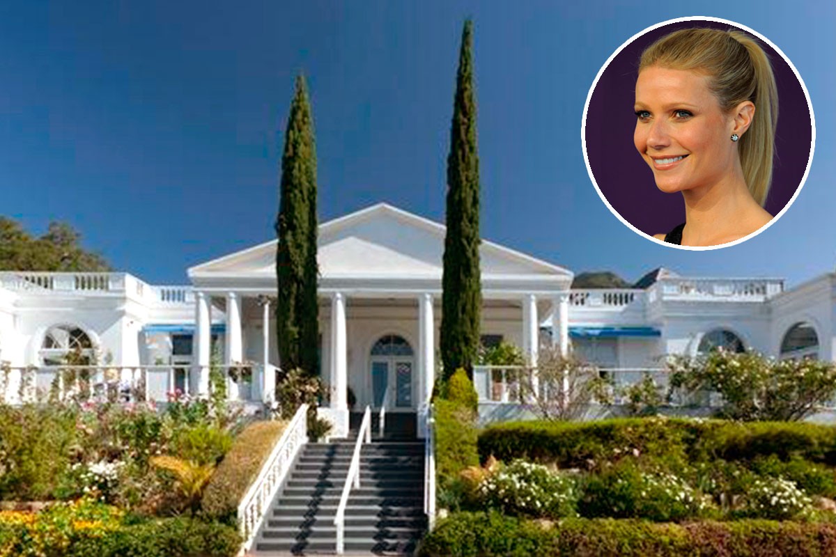 Gwyneth Paltrow se muda a una mansión en Santa Bárbara