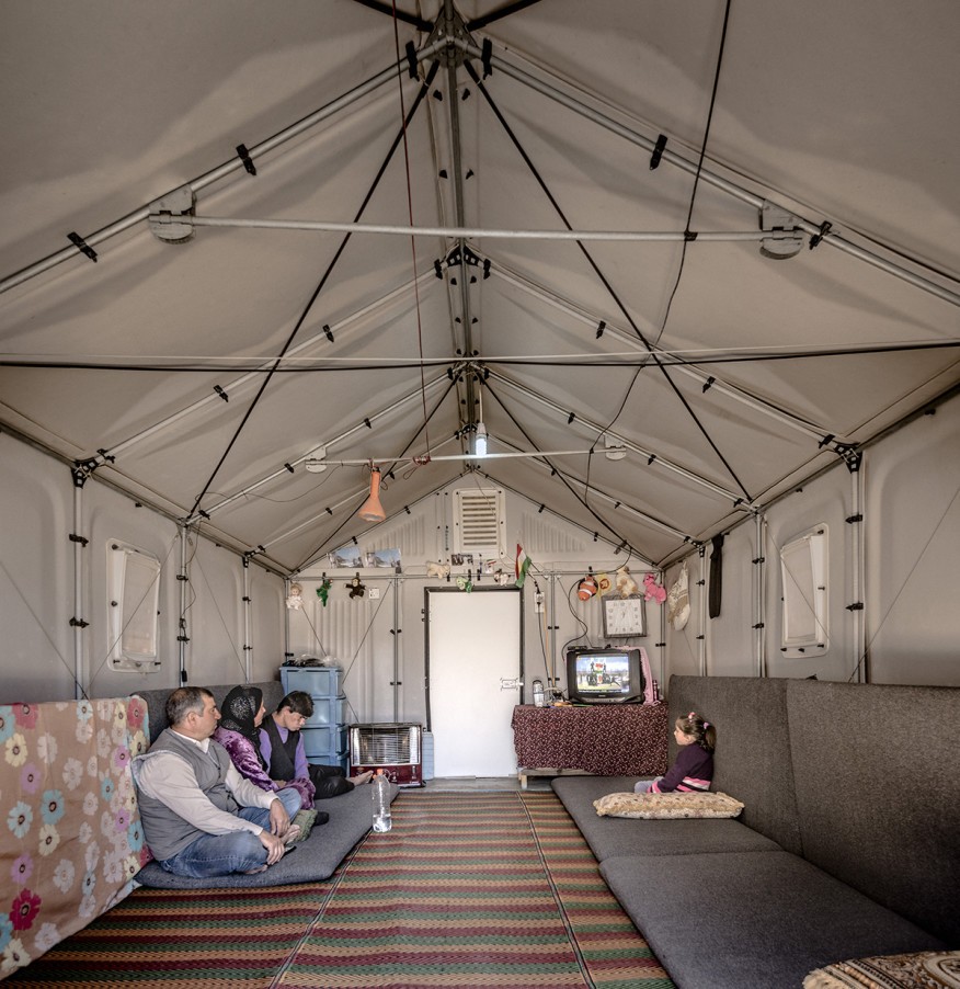Arquitectura de los desplazados: así son las difíciles condiciones de vida en los campos de refugiados