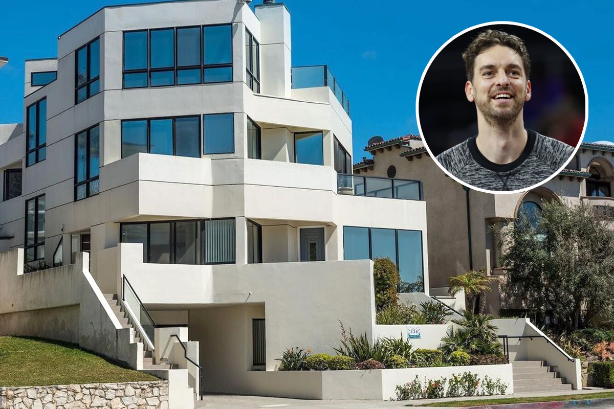 Casas de famosos: Pau Gasol vende su casa en la playa de Los Ángeles por 3,2 millones de dólares