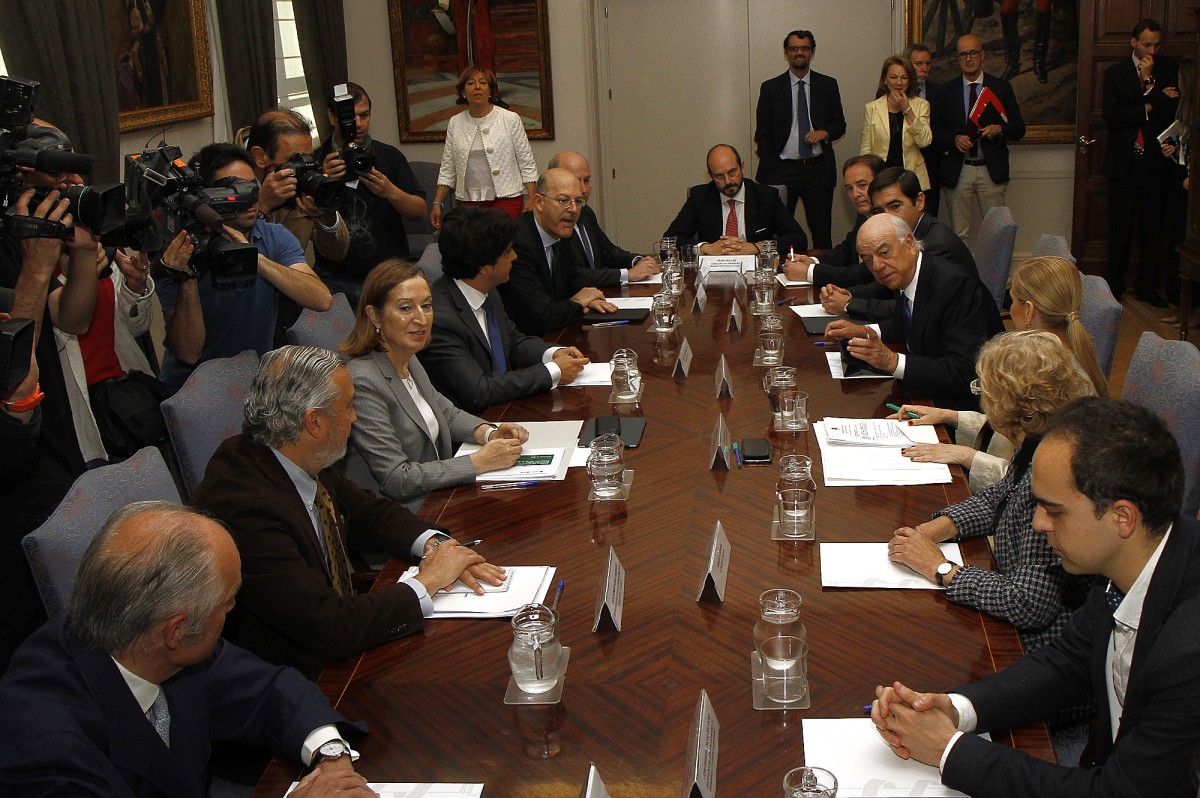 Reunión a cuatro bandas por la Operación Chamartín