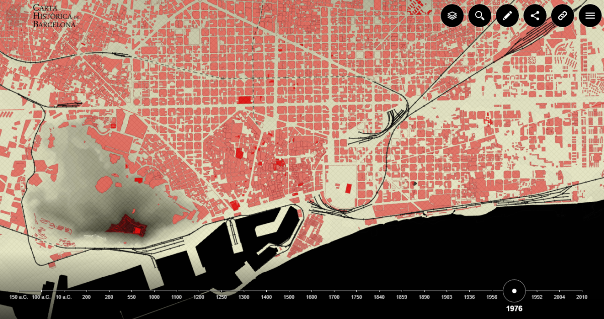 La historia inmobiliaria de Barcelona en 26 espectaculares mapas interactivos 