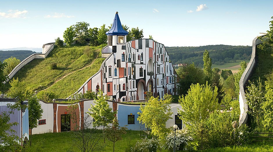 Hoteles con encanto: un complejo termal convertido en obra de arte