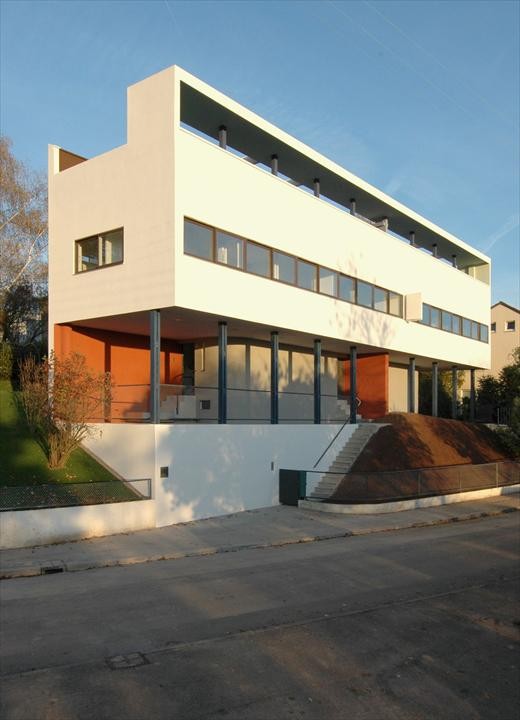 Maisons de la Weissenhof-Siedlung, Stuttgart, Germany, 1927 @FLC/ADAGP