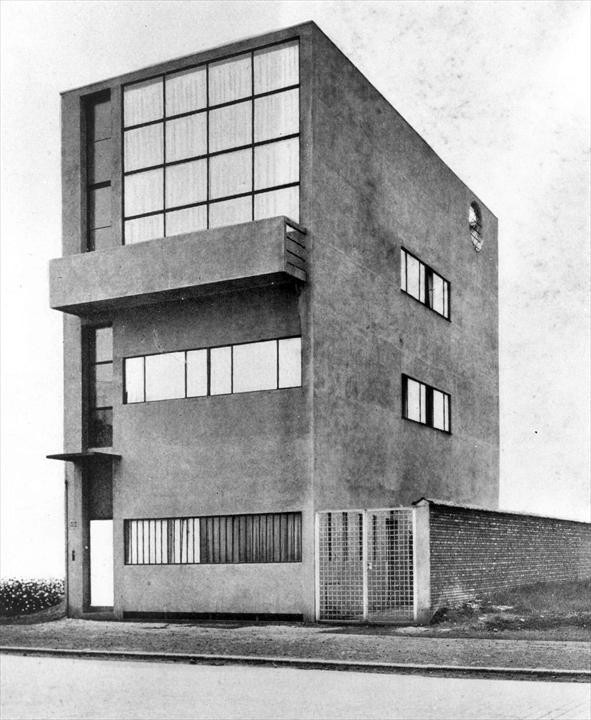 Maison Guiette, Antwerp, Belgium, 1926 @FLC/ADAGP