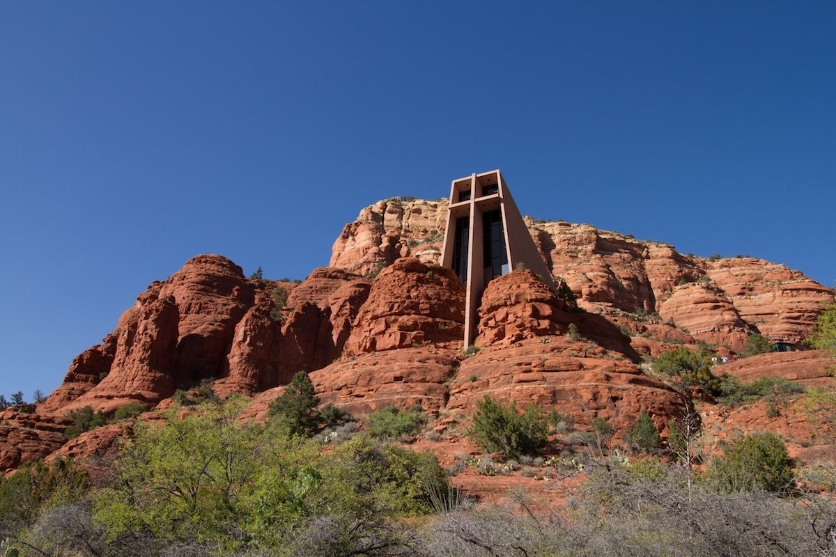 4 - Cathedral Rock en Sedona, Arizona-EEUU, de Frank Lloyd Wright. WhiteOceanPhotography