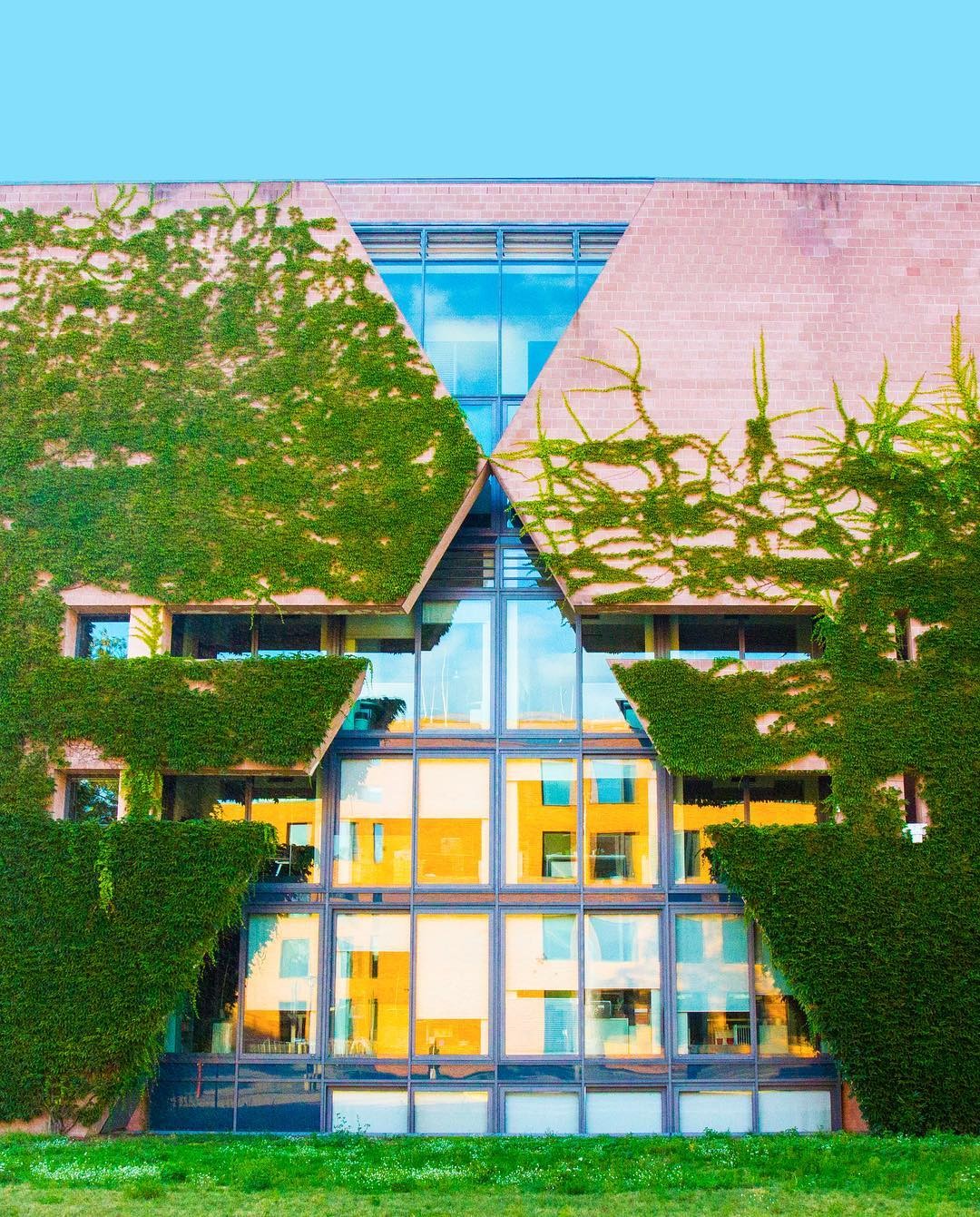 El ‘cazador de colores’ que se dedica a fotografiar las fachadas más llamativas de Europa