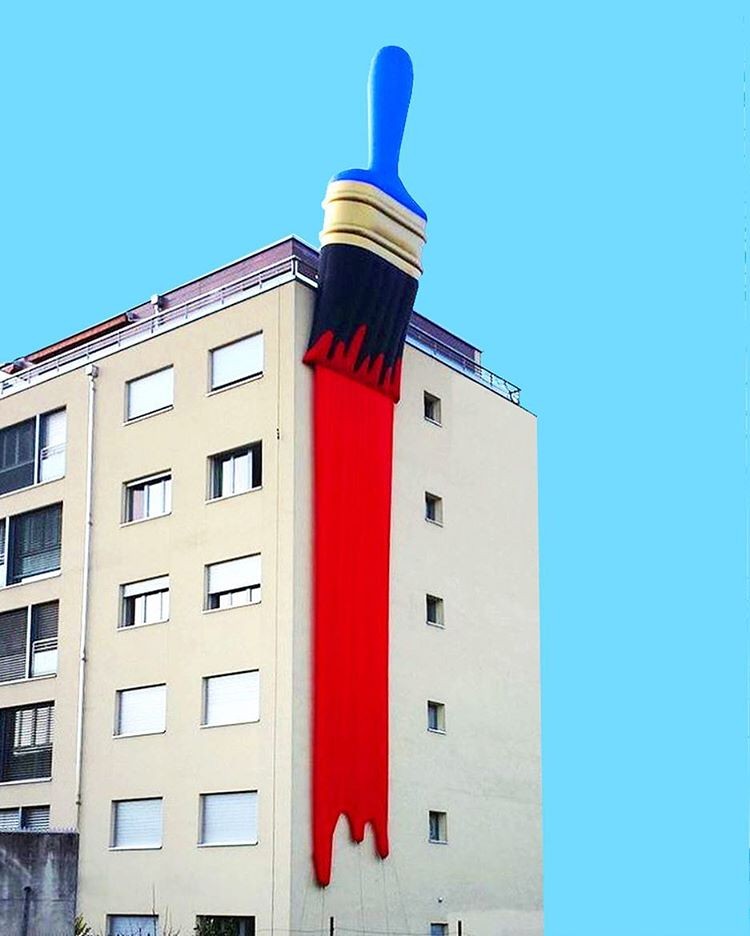 El ‘cazador de colores’ que se dedica a fotografiar las fachadas más llamativas de Europa