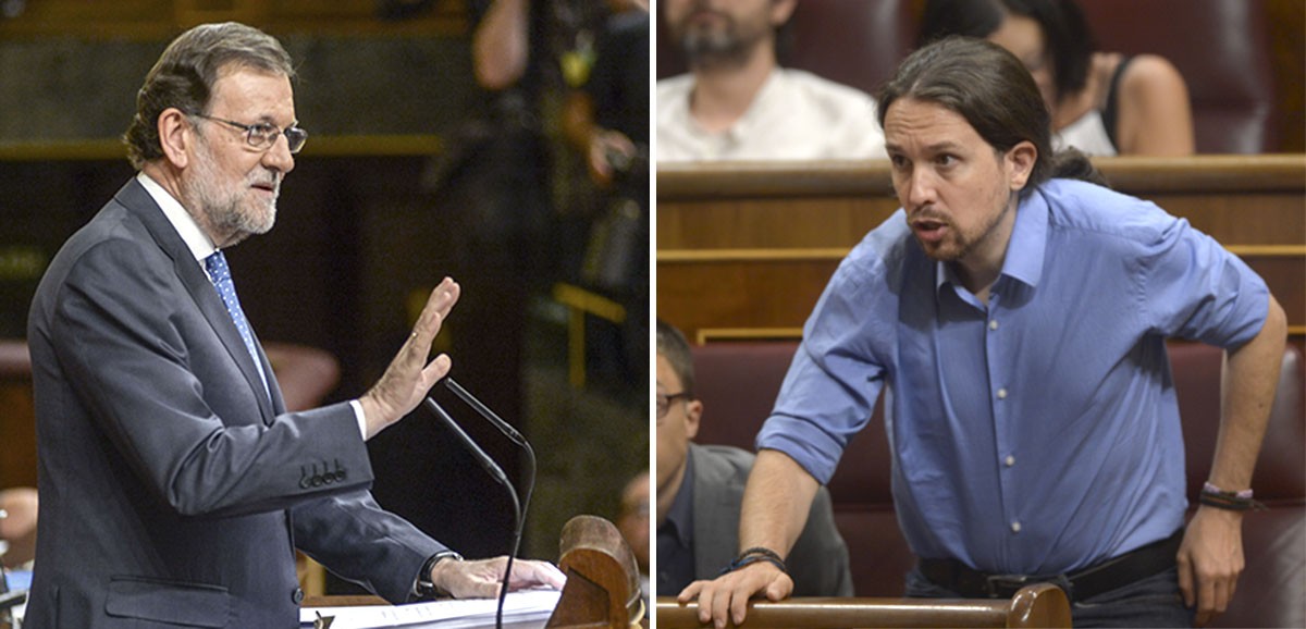 Los dardos inmobiliarios que se han tirado Rajoy y Pablo Iglesias durante el debate de investidura