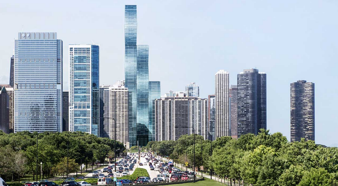 Wanda invertirá 900 millones para construir el tercer rascacielos más alto de Chicago