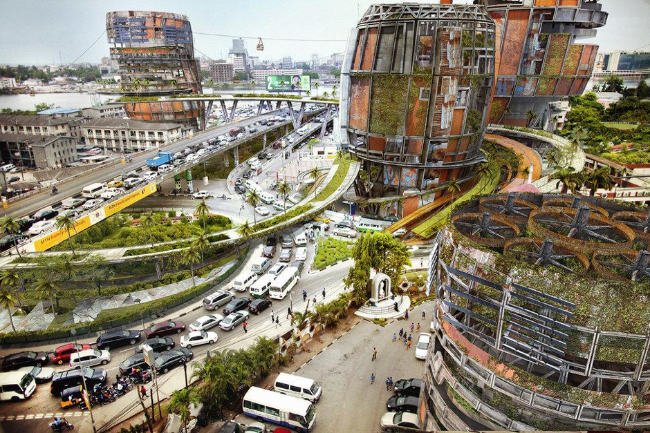 El resultado son unas imágenes que parecen sacadas de una película de ciencia ficción.