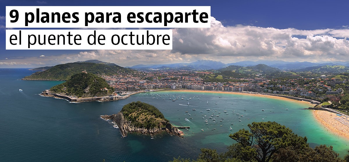 Planes para no quedarte en casa en el puente de octubre