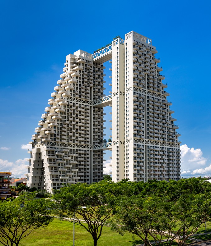 Sky Habitat (Singapur) – 133 metros Uno de estos cinco rascacielos será elegido el mejor edificio alto del mundo, ¿cuál te gusta más?