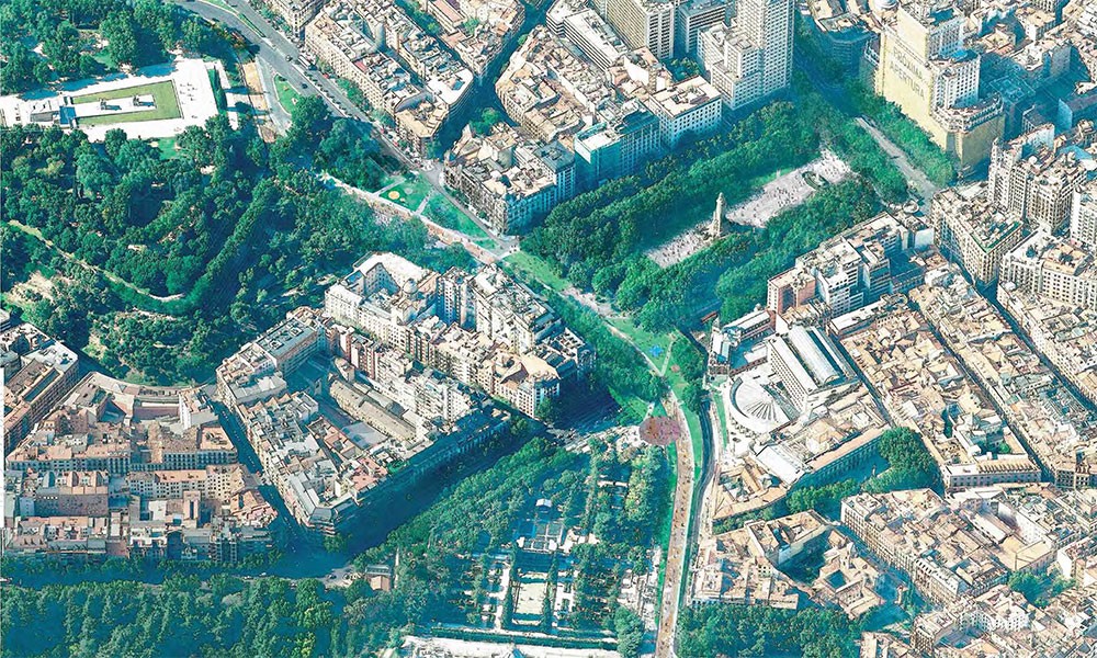 De ‘Oz’ al ‘Sueño de Cervantes’: los proyectos de reforma de la Plaza de España