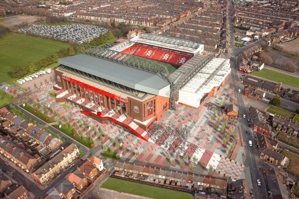 Nuevo Anfield (Liverpool FC) anfield