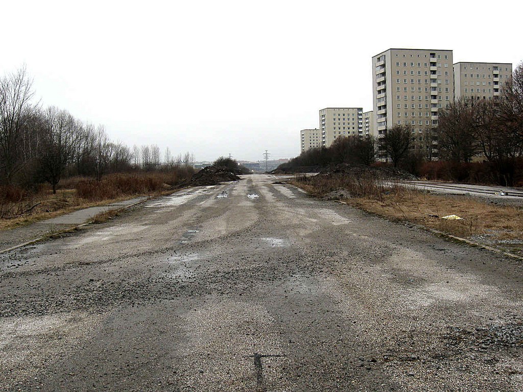 La salvaje belleza de las carreteras fantasma