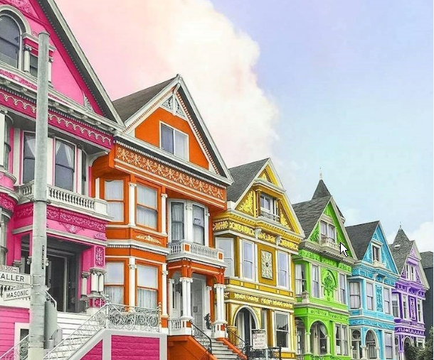 Los edificios más icónicos del mundo vistos con un increíble efecto caleidoscópico