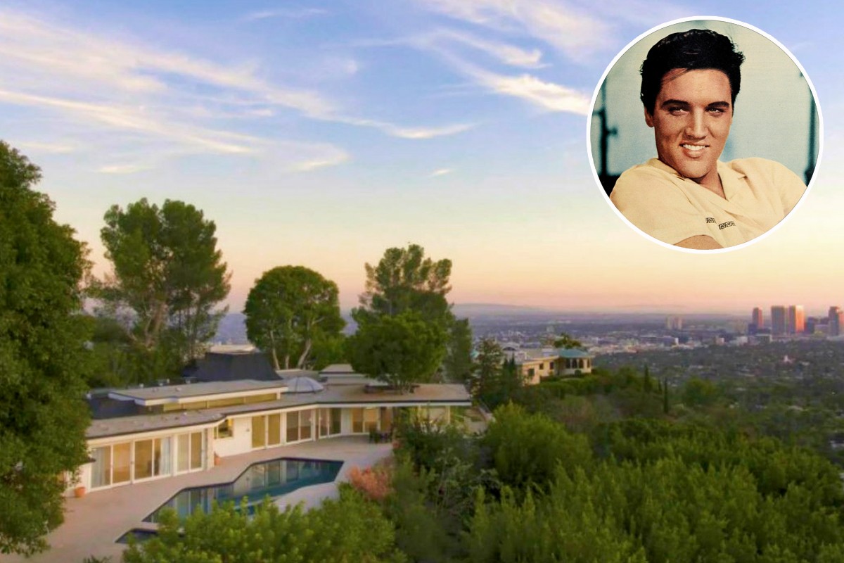 La mansión de Elvis Presley en Beverly Hills, a la venta por 28 millones de euros