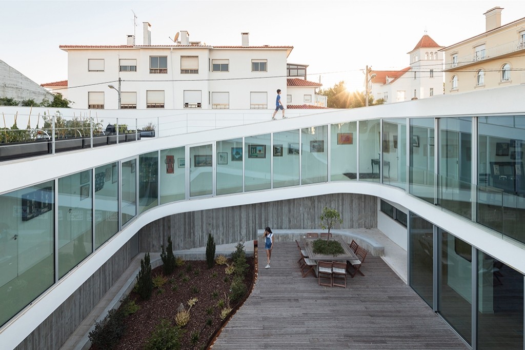 Casas de ensueño: una vivienda de tres plantas sin escaleras